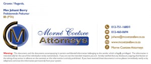 Morné Coetzee Attorneys