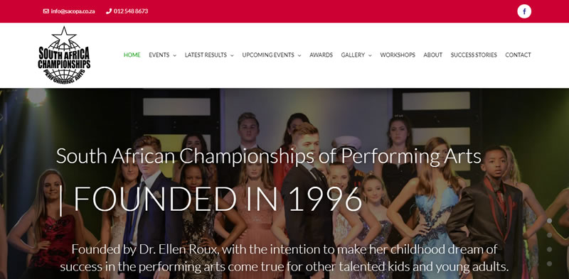 South Africa Championships of Performing Arts, sacopa website, dancing school website, website for dancing school, dancing academy web designers, web developers dancing school South Africa Championships of Performing Arts, sacopa website, dancing school website, website for dancing school, dancing academy web designers, web developers dancing school