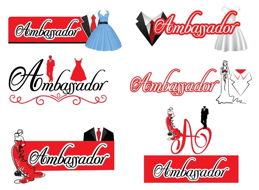 Ambassador, online shop logo designers, online store logo design, online shopping logo designer, online clothing shop logo designers