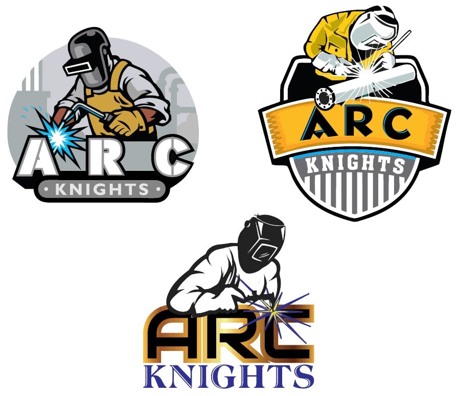Arc Knights (Pty) Ltd, welders logo designers, professional welders logo design