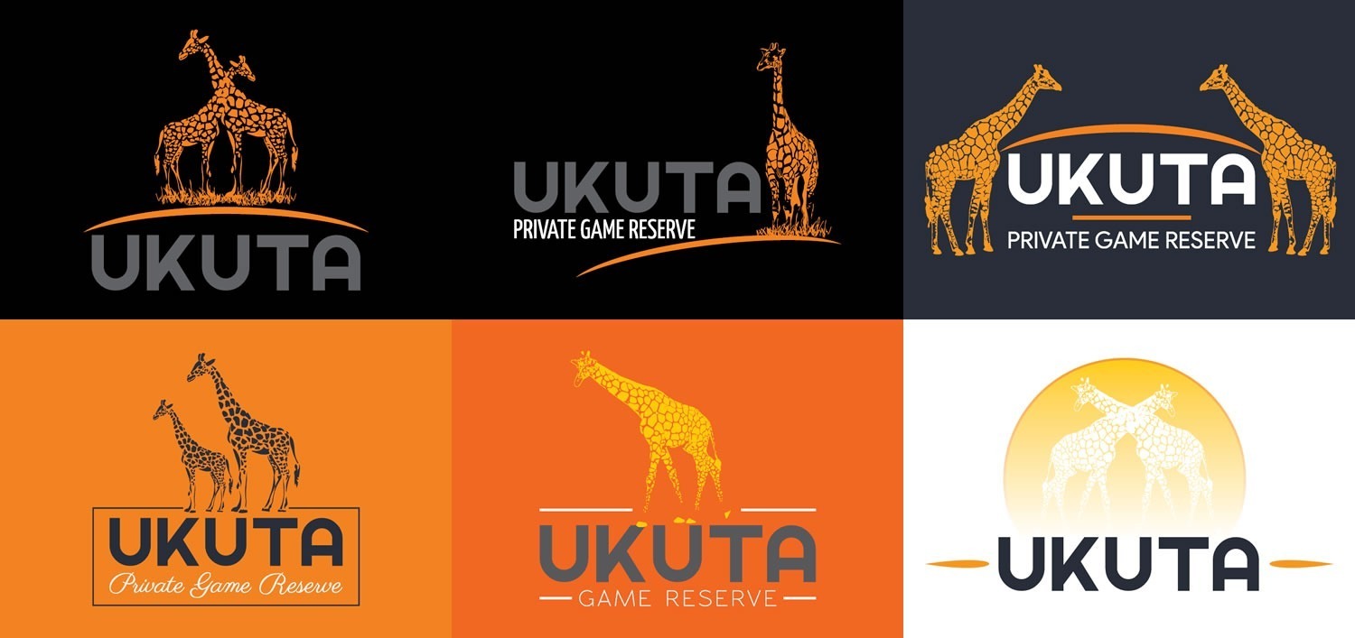 Ukuta Bush Lodge, bush lodge logo design, bush lodge logo designers, private game reserve logo designers, logo for private game lodge, game reserve logo design