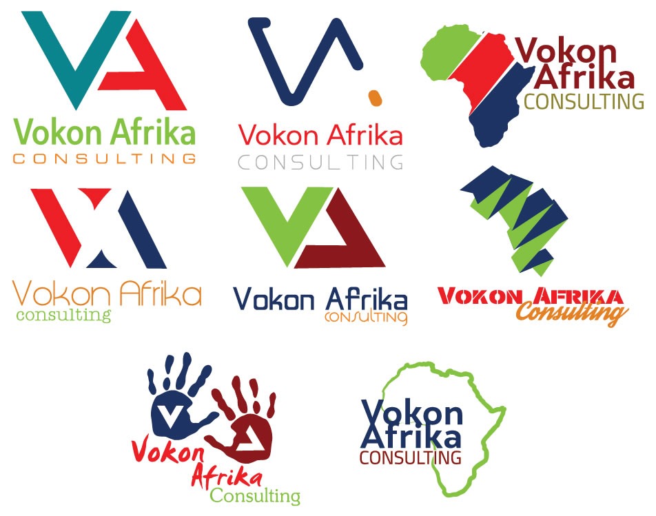 Vokon Group, consulting engineers logo design, project managers logo design, engineer logo design