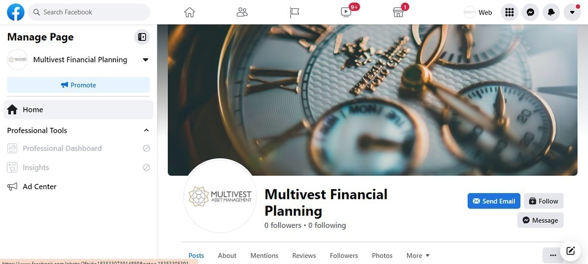 Multivest Financial Planning, Financial Planners Social Media Management, Social Media Managers Financial Planner, Asset Management Social Media Management