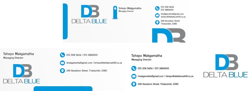 Delta Blue Trading, road infrastructure email signature design, civil engineer email signature designer