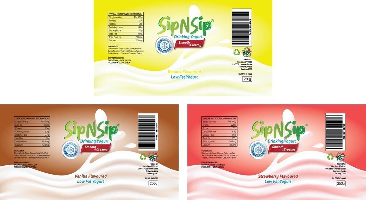Sip N Sip, Drinking Yogurt Packaging Design, Packaging Designers, Packaging Design Company, Near Me