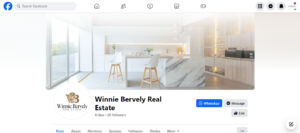 Winnie Bervely Real Estate, social media management, social media managers, social media managers near me, pretoria, johannesburg, cape town