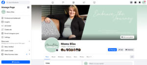 Moms Bliss, maternity wear, online shop, social media management, social media managers, facebook management