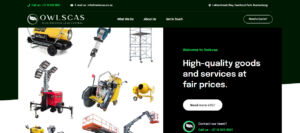 Owlscas, rent earthmoving equipment, earthmoving equipment rentals, earthmoving equipment renting, buy rent earthmoving, earthmoving sellers, rent industrial equipment, industrial equipment rentals, industrial equipment sales, construction equipment renting, construction equipment rentals, construction equipment sales, safety equipment renting, safety equipment rentals, safety equipment sales, material handling equipment rentals, material handling sales, large quantities, small quantities, gauteng, johannesburg, pretoria, sandton, midrand, near me