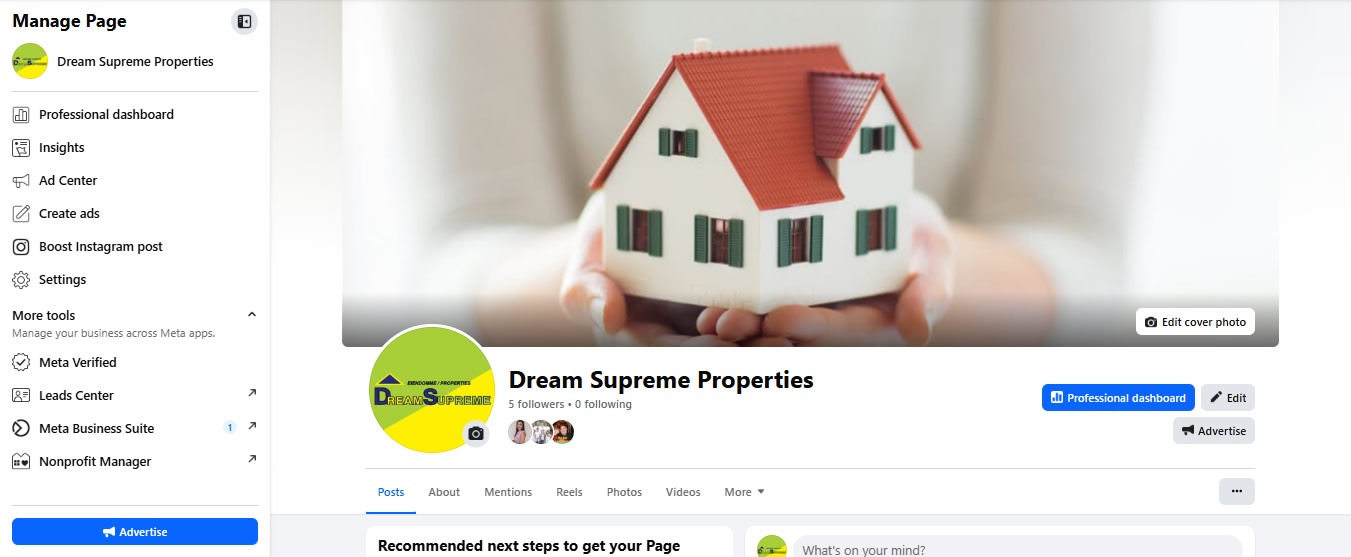 Dream Supreme Properties Estate Agents Social Media Management Dream Supreme Properties Estate Agents Social Media Management