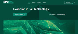 Evorail Rail Technology Provider Website Developers