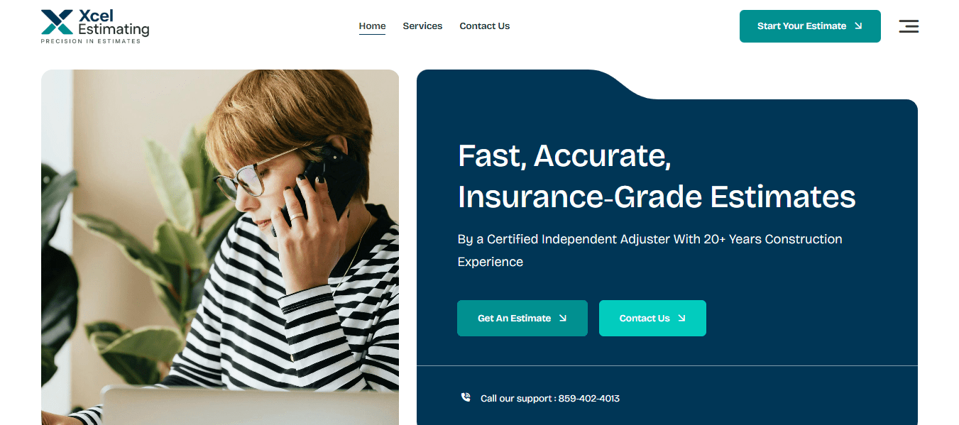 Xcel Estimates Web Design Company