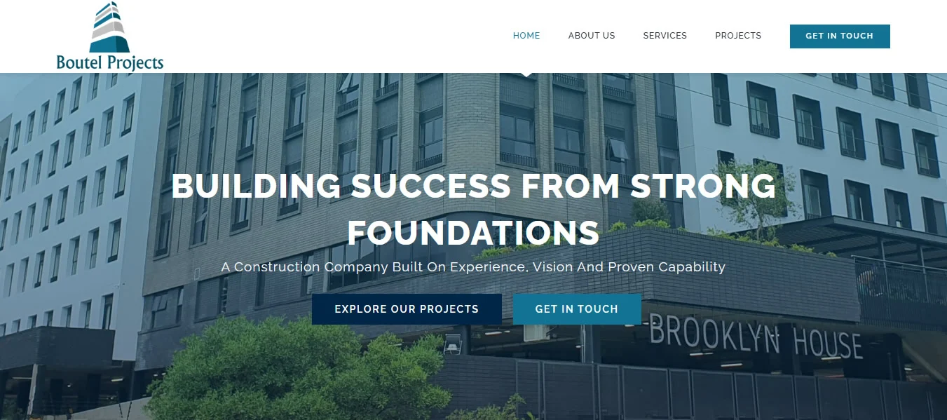 Boutel Projects Property Developers Web Designers