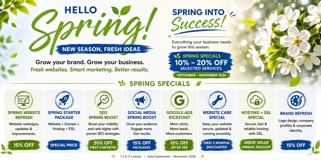 WebDevine Spring Specials